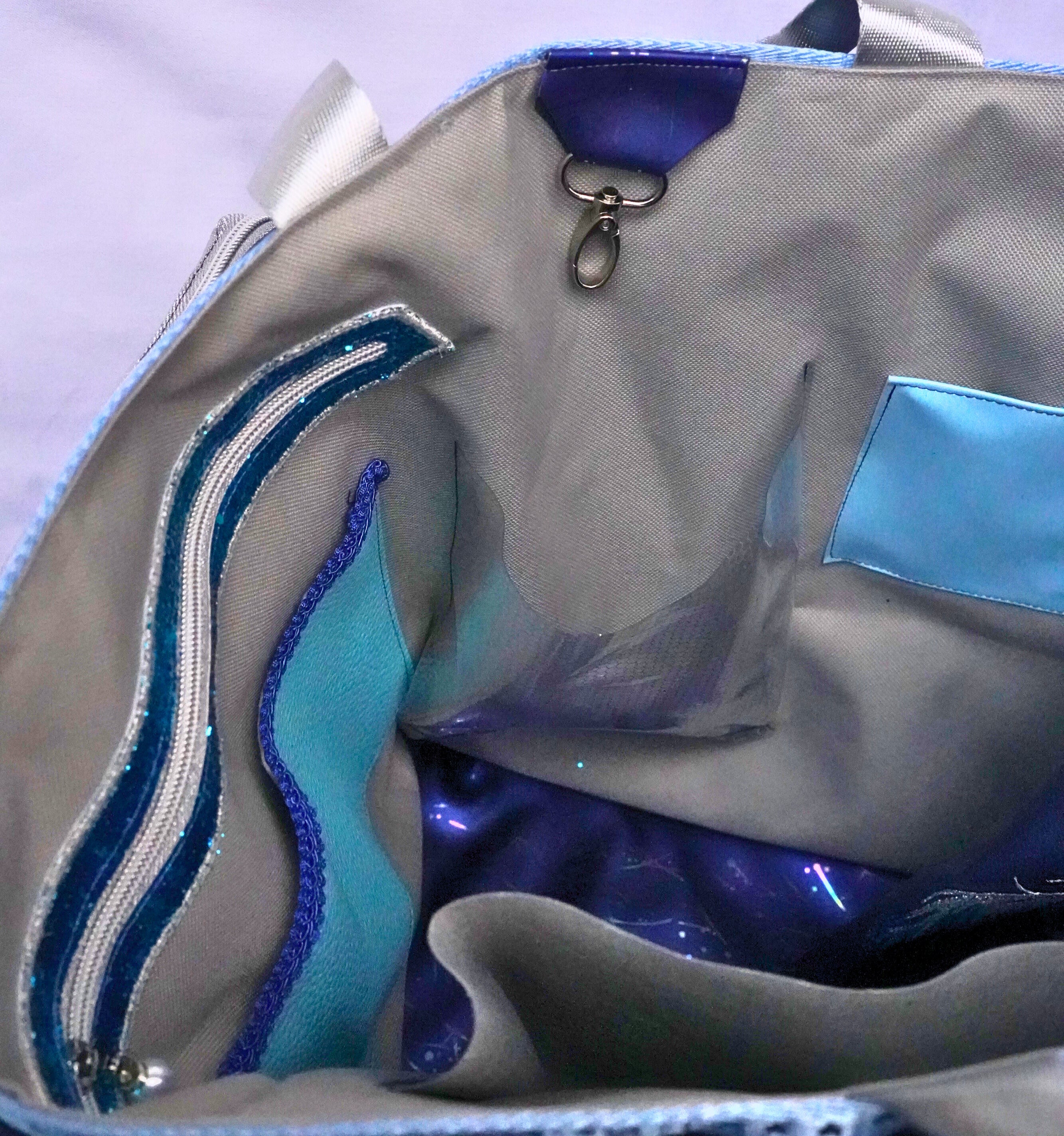 Exklusive XXL Putztasche "Sapphire Mist"