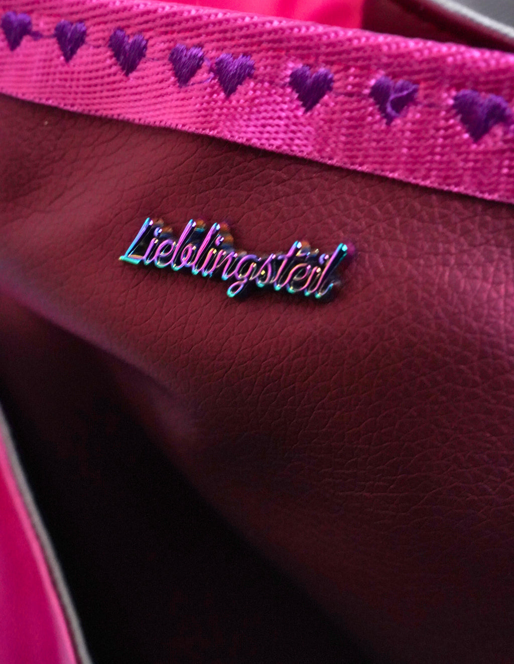 🦄 Exklusive Handmade Putztasche "Pink Glamour"