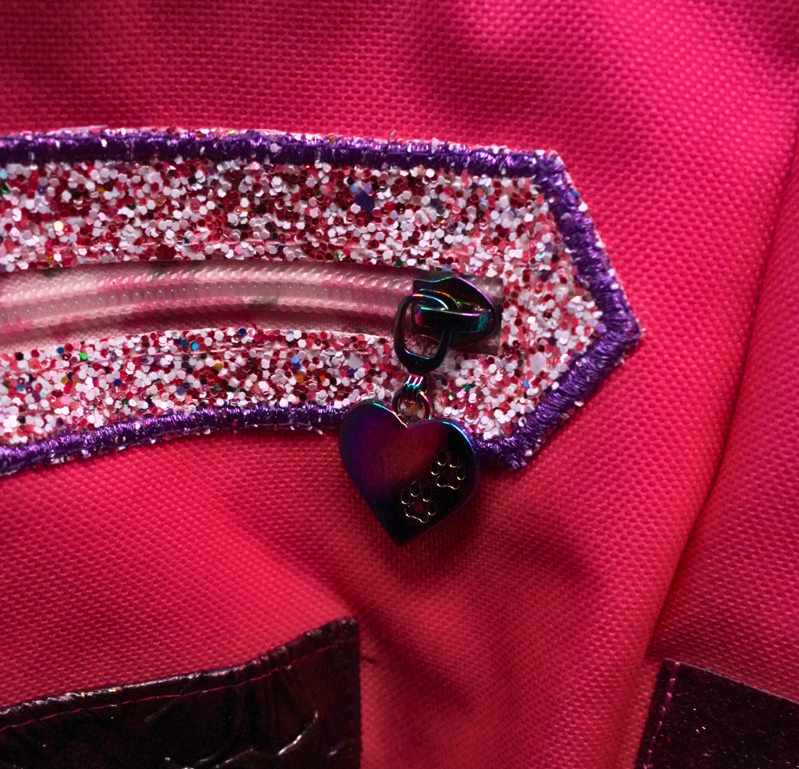 🦄 Exklusive Handmade Putztasche "Pink Glamour"