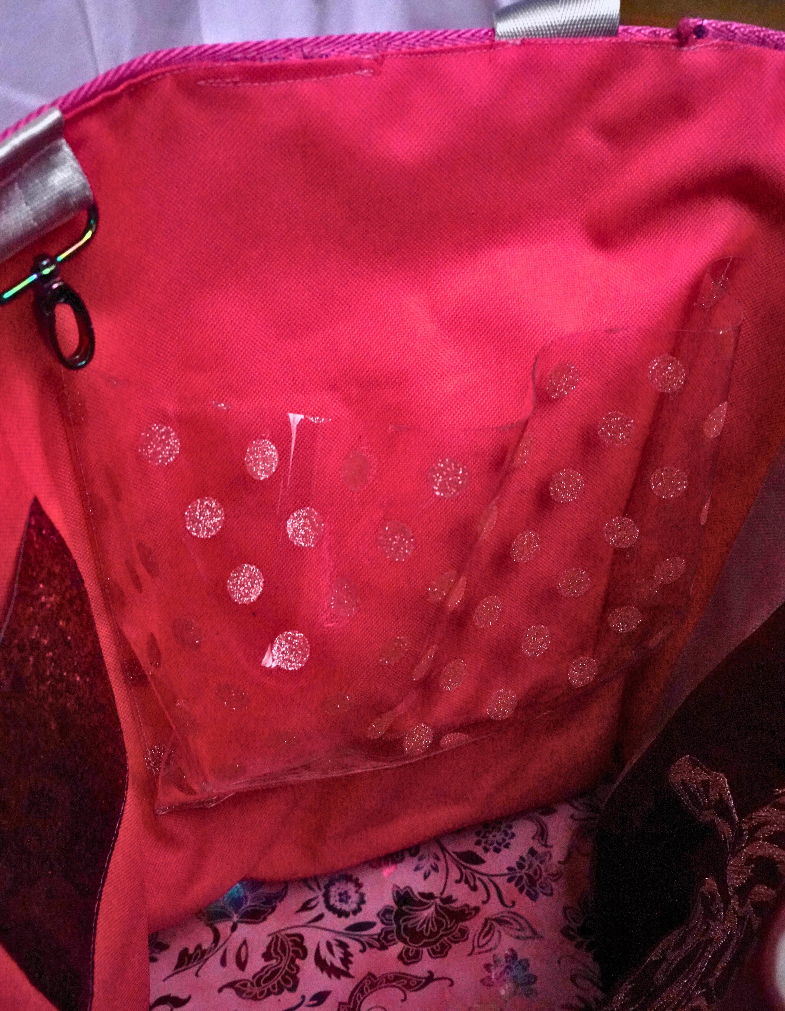 🦄 Exklusive Handmade Putztasche "Pink Glamour"