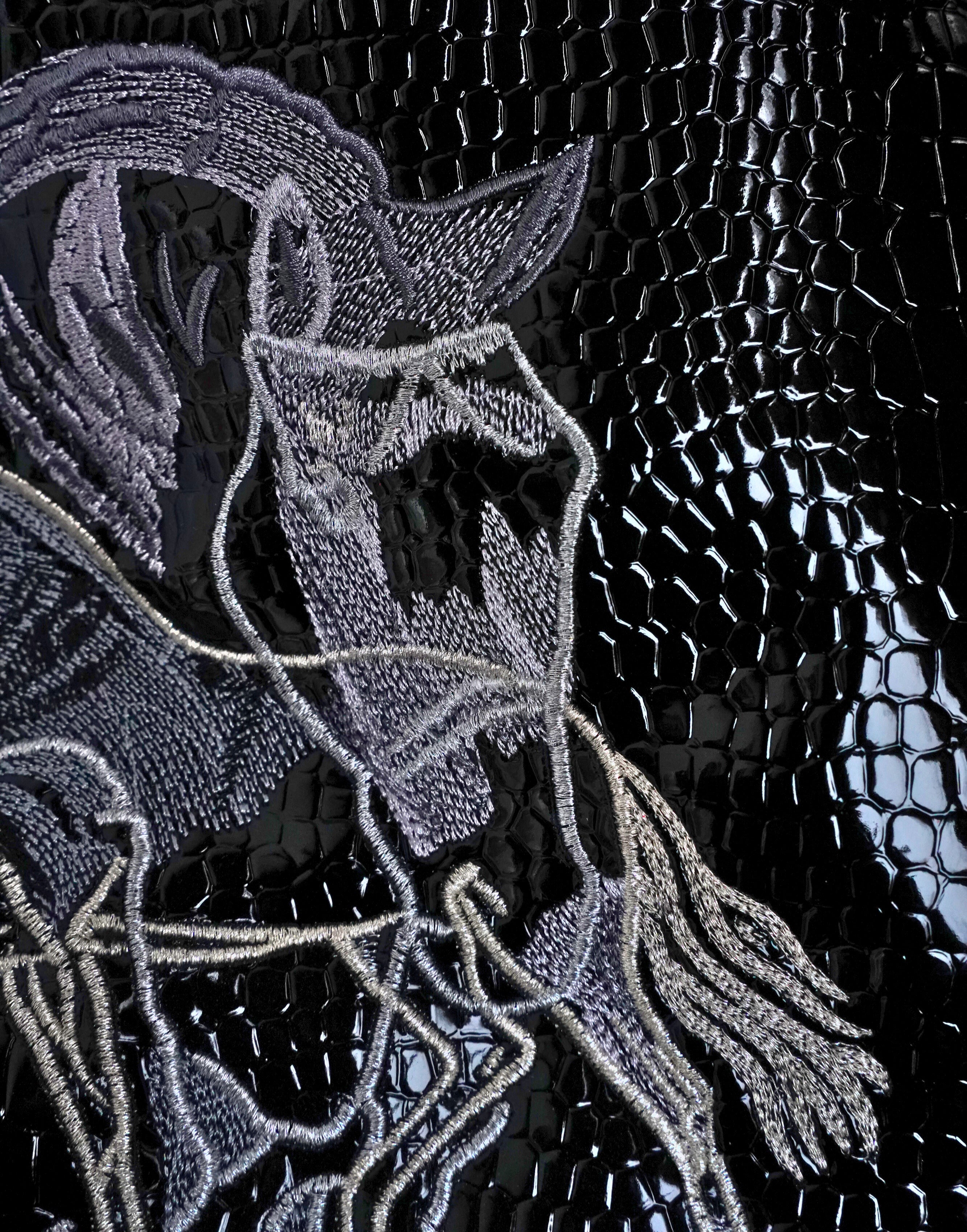 XXL Putztasche "Black Silver Edition"