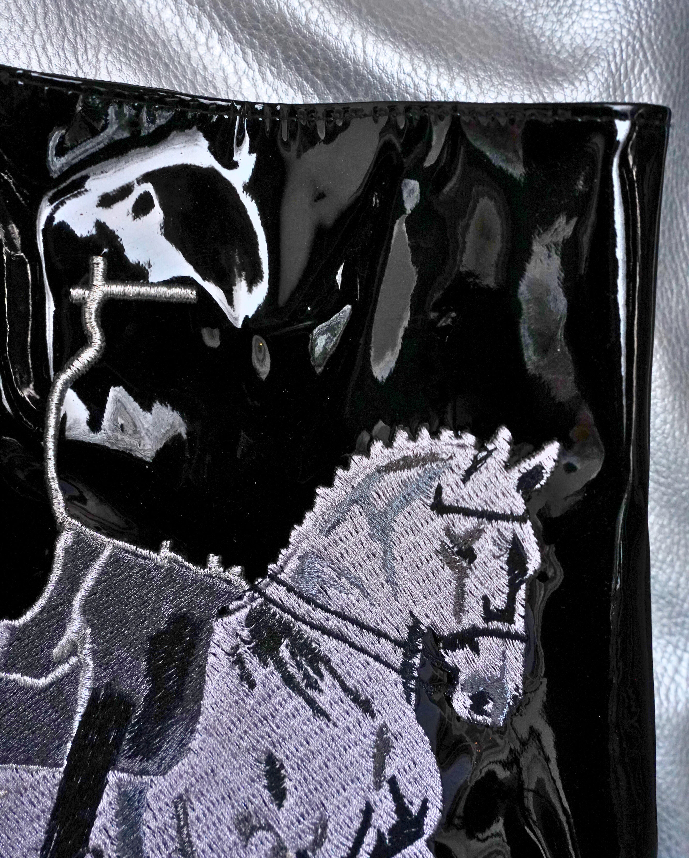 XXL Putztasche "Black Silver Edition"